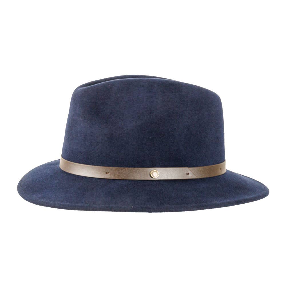 100% Wool Felt Fedora Style - McQueen