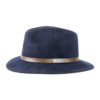 100% Wool Felt Fedora Style - McQueen