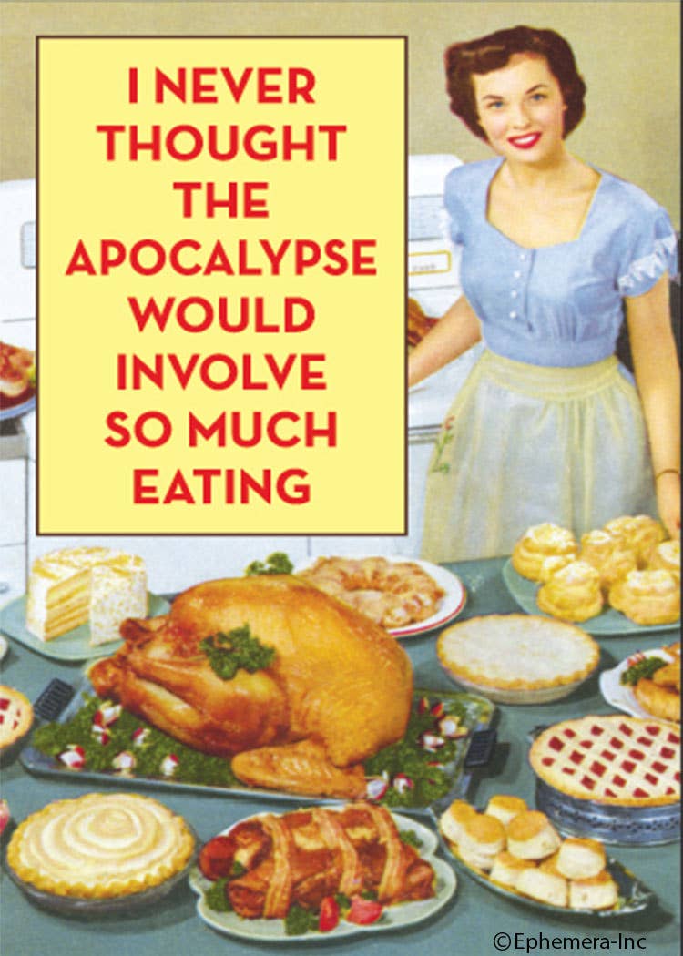 Magnet:  I never thought the apocalypse would involve...