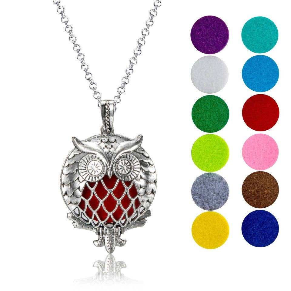 Owl of Athena Necklace