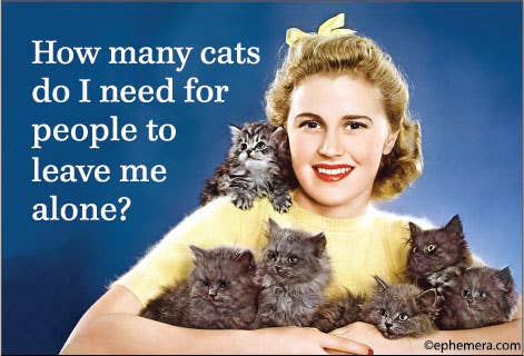 MAGNET: How many cats do I need for