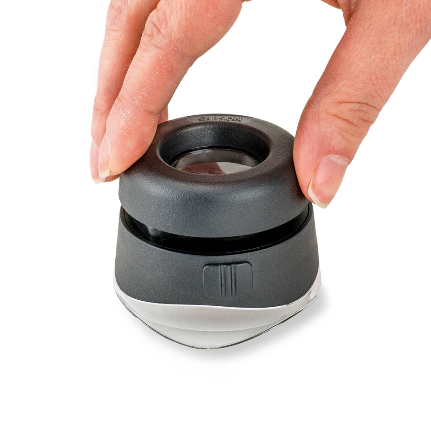 10x LED Focusing Loupe Magnifier, Dual Lens Precision Optics