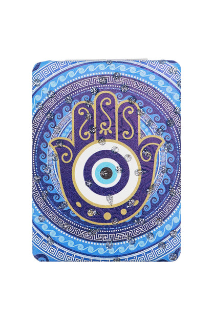 Hamsa Hand Glitter Compact Mirror - 12 Pc