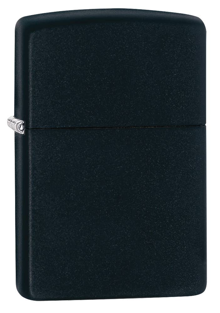 Reg Blk Matte Lt Zippo Lighter