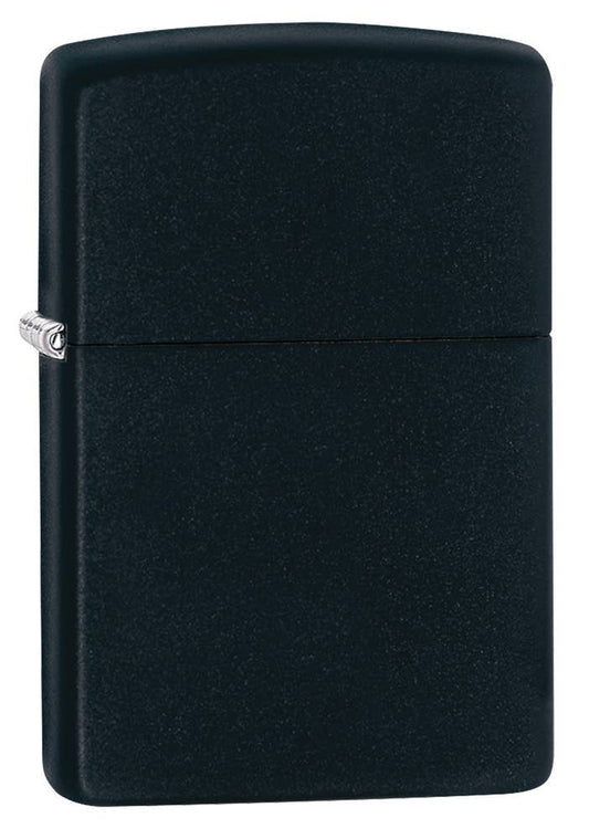 Reg Blk Matte Lt Zippo Lighter