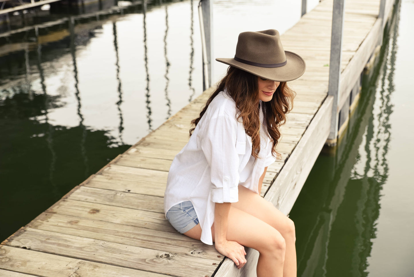 Crushable Wool Felt Outback Hat - Style Pathfinder