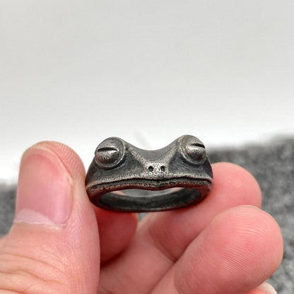 Frog Unisex Stainless Steel Ring - MJ/MR/FGS