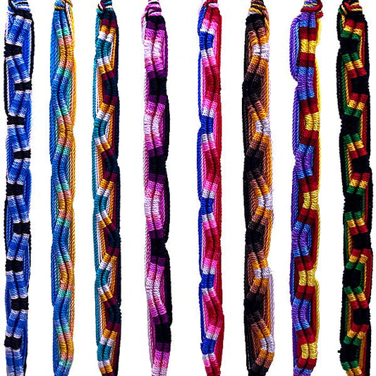 Macrame Zig Zag Weave Friendship Bracelet
