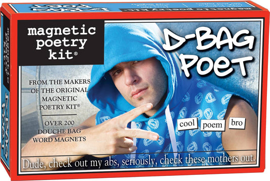 D-Bag Poet Magnetic Poetry Kit