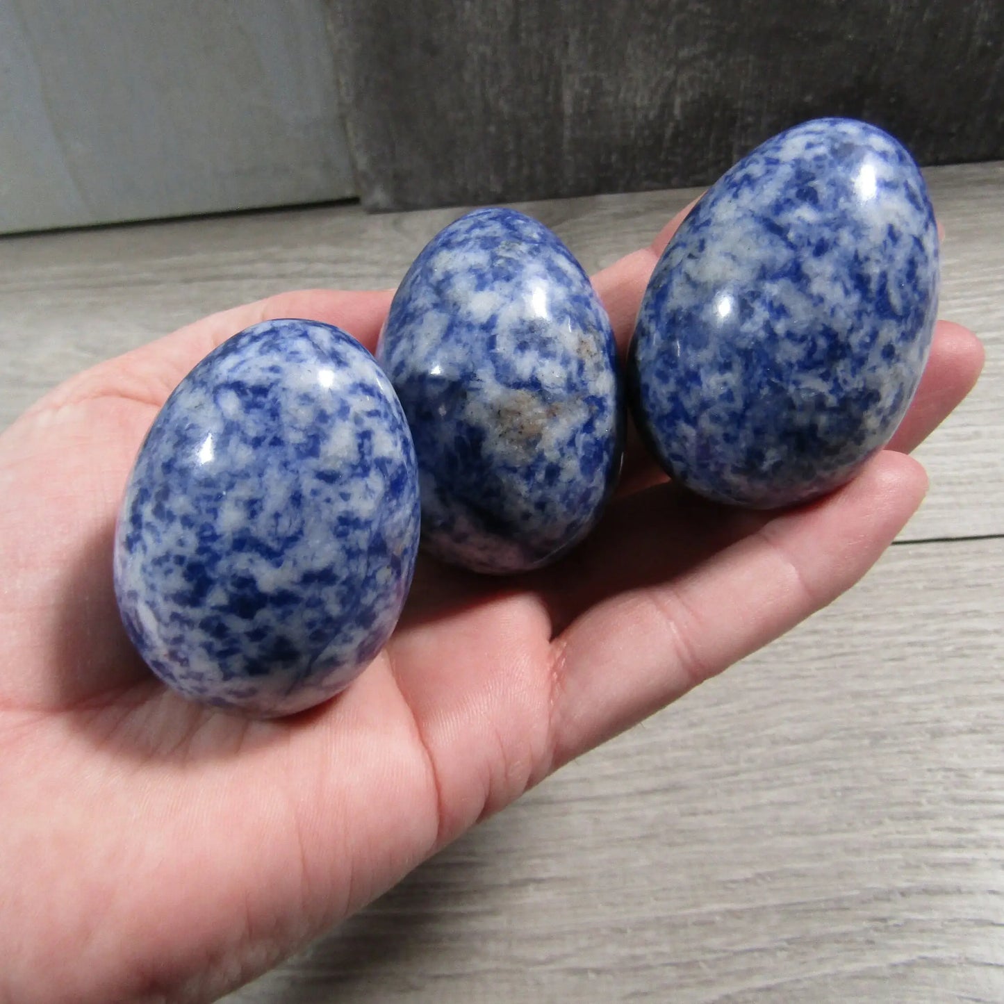 Gemstone Egg – Polished Crystal Decorative Stone