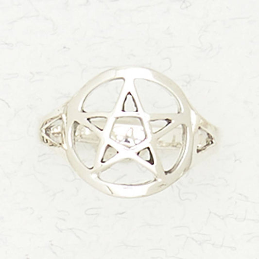 Sterling Silver Ring - Pentacle