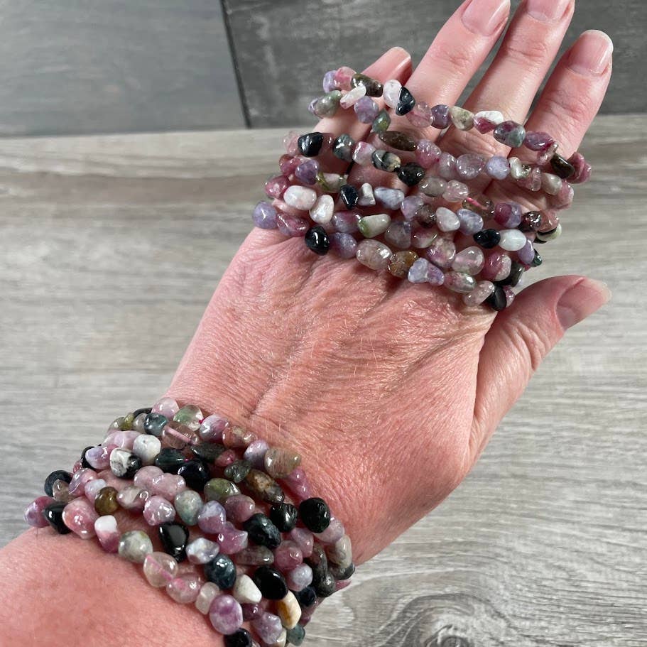 Small Nugget Gemstone Bracelet