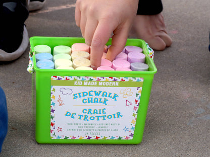 Non-Toxic Sidewalk Chalk Bucket (24 Count) - by KMM