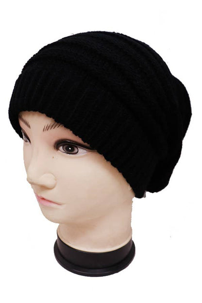 Extra Slouchy Long Knit Beanies