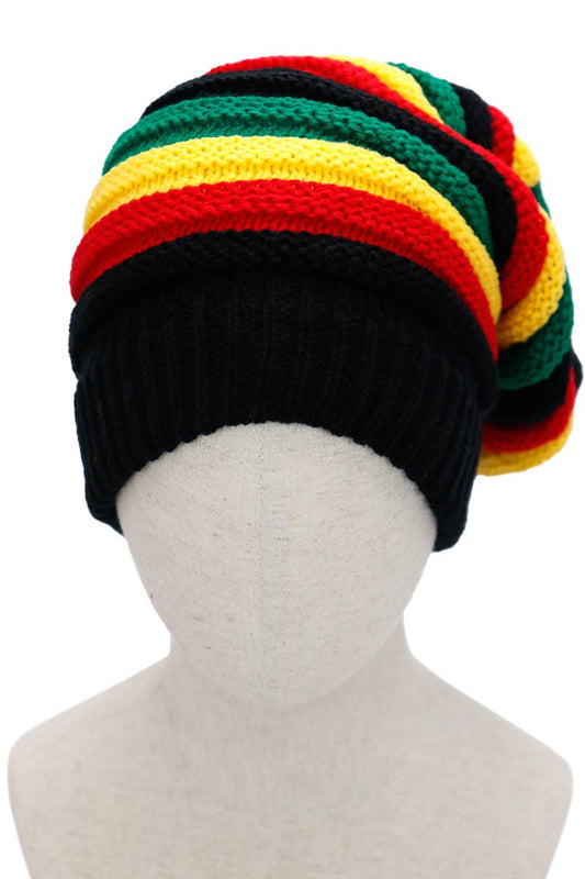Crochet Reggae Dreadlock Rasta Tam Baggie Beanie