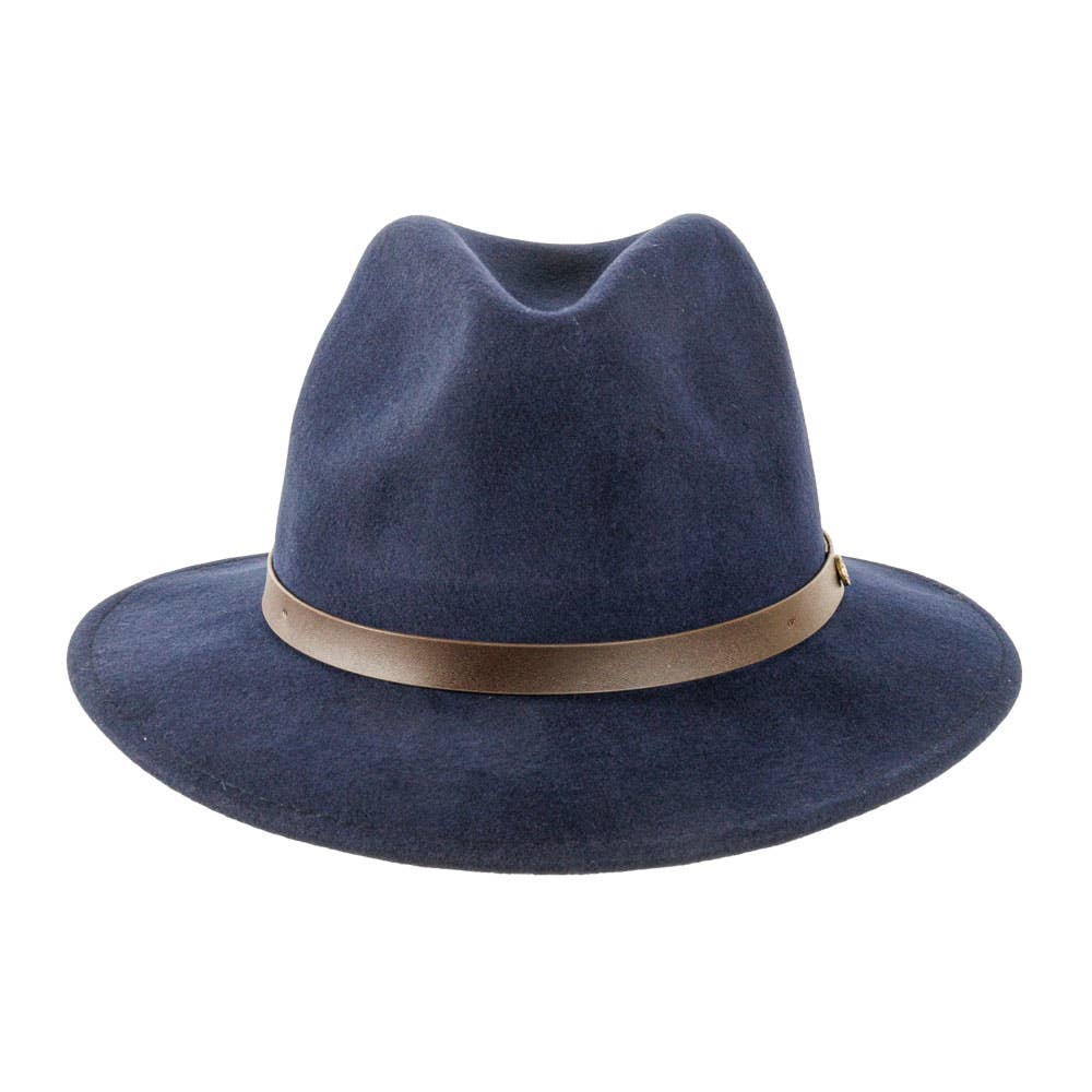 100% Wool Felt Fedora Style - McQueen