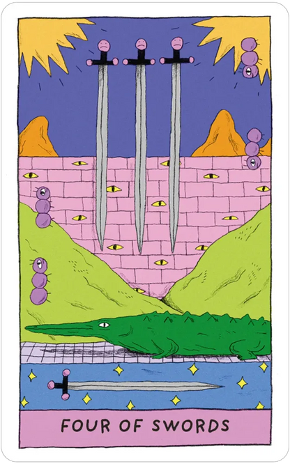 Whimsical Witch Tarot in a Tin