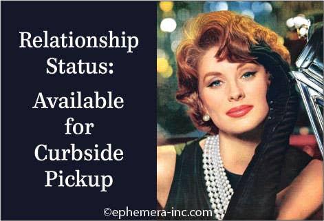 Magnet-Relationship Status: Available for Curbside Pickup