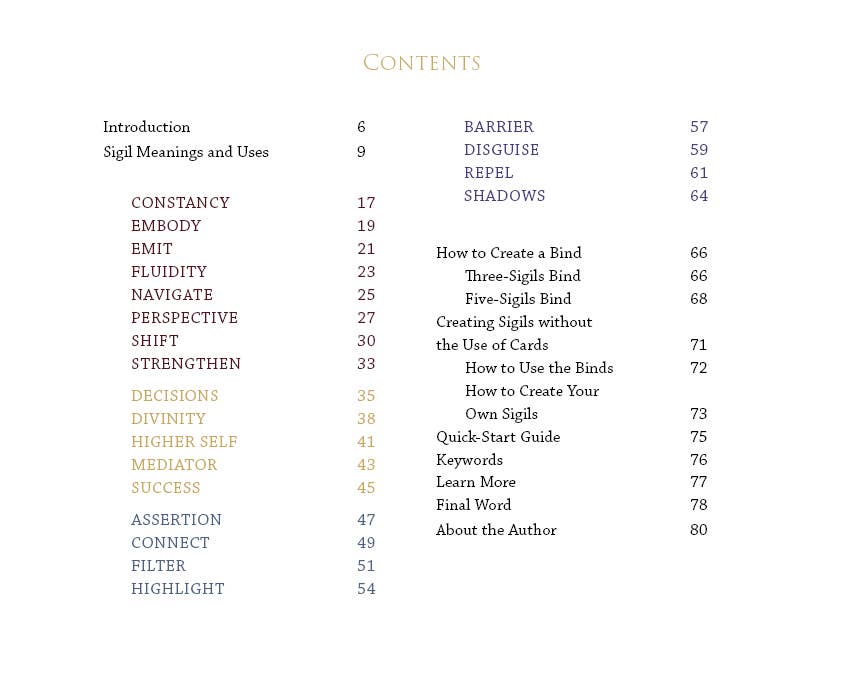 Sigils: A Tool for Manifesting and Empowerment