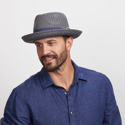 Soft Straw Fedora Hat - Style Coronado