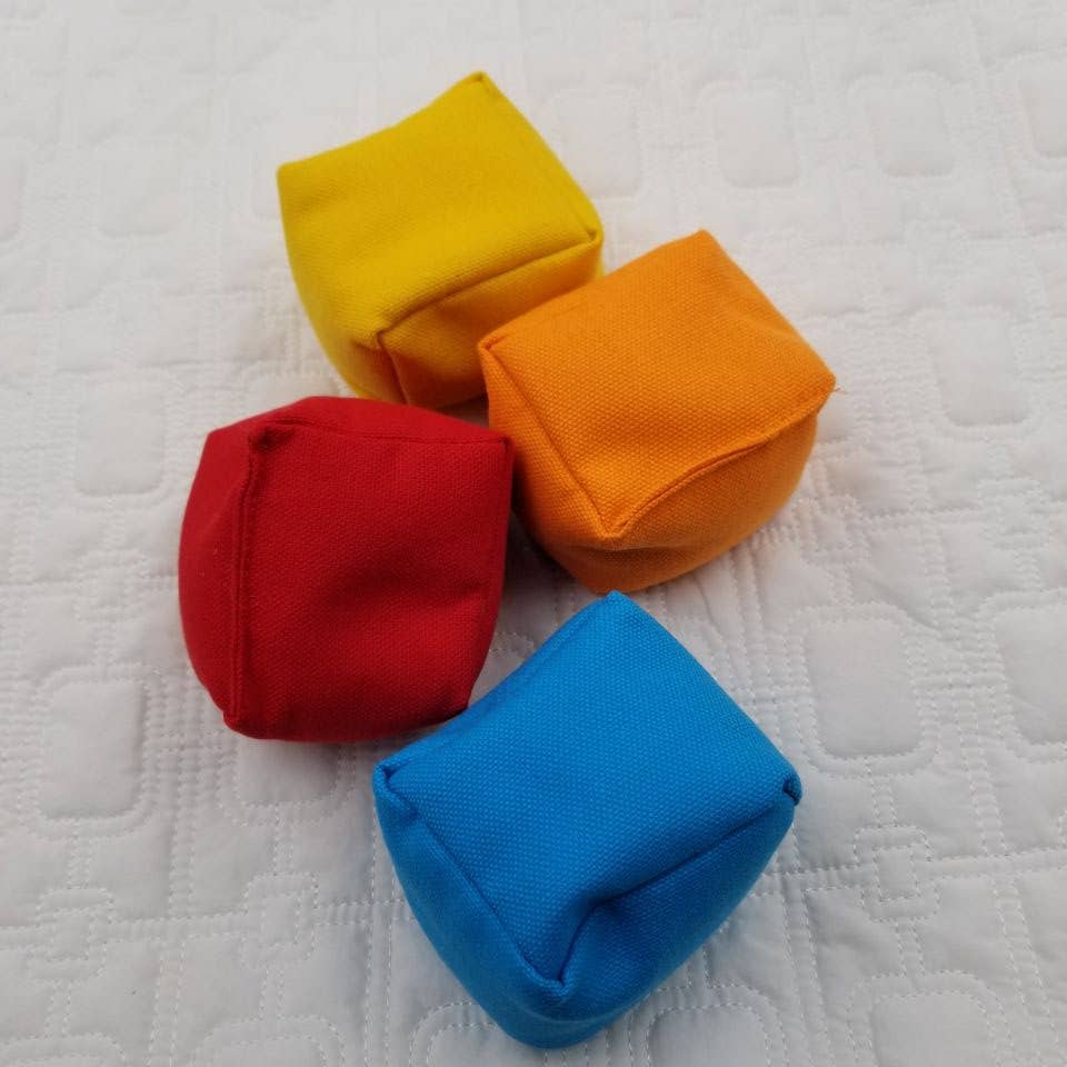 Foot Bag - Handmade Canvas Square Sack Ball Kick Toy