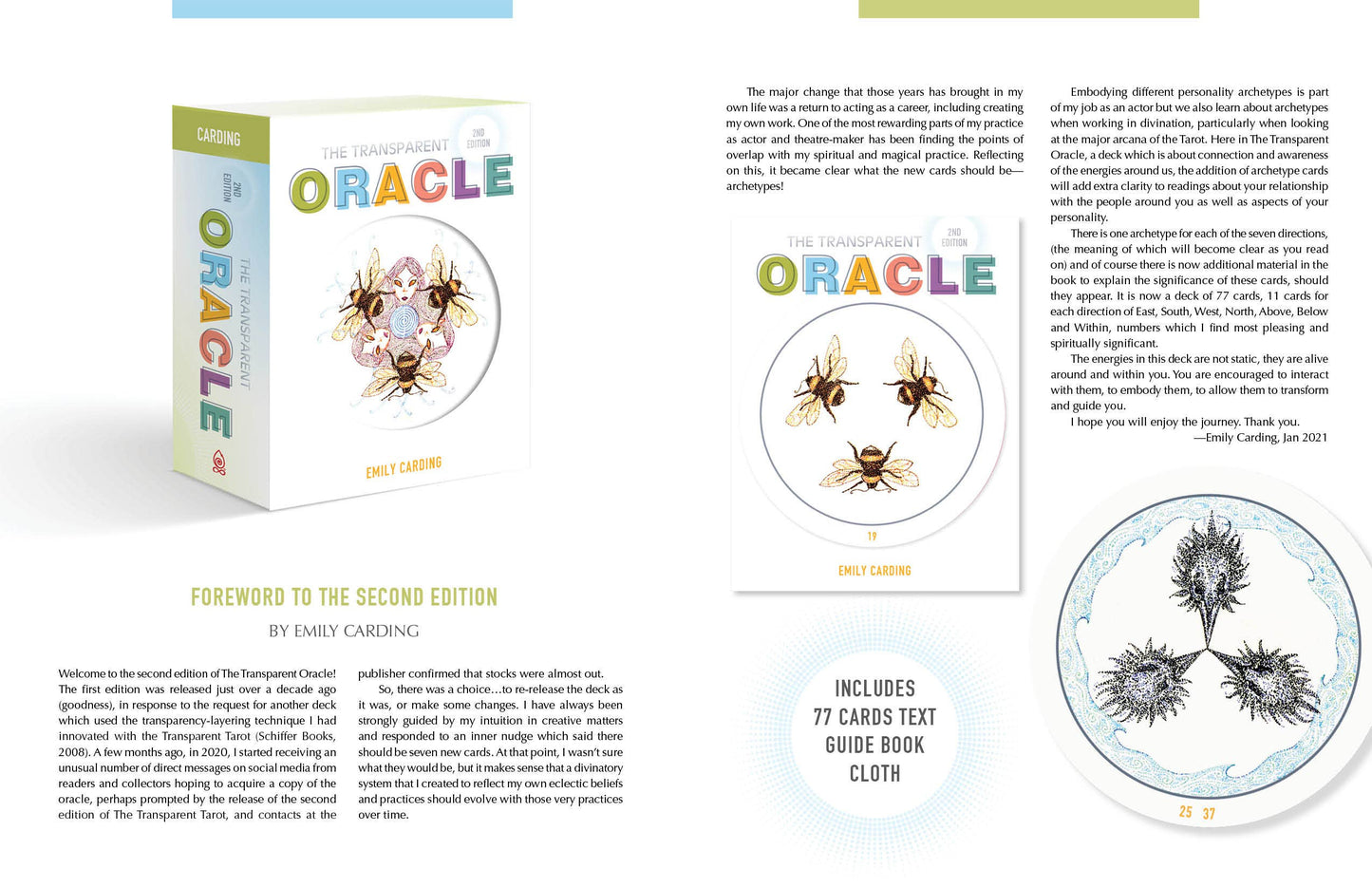 Transparent Oracle: Oracle Kit with 77 Cards and Guide Book
