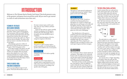 The Ultimate Book of Family Card Games: Over 50 Games!