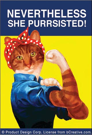 MAGNET: Nevertheless, she Purrsisted!