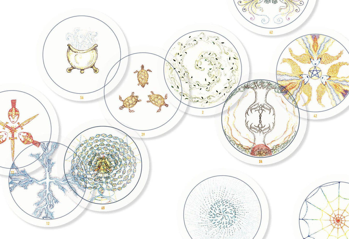 Transparent Oracle: Oracle Kit with 77 Cards and Guide Book