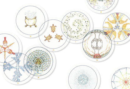 Transparent Oracle: Oracle Kit with 77 Cards and Guide Book