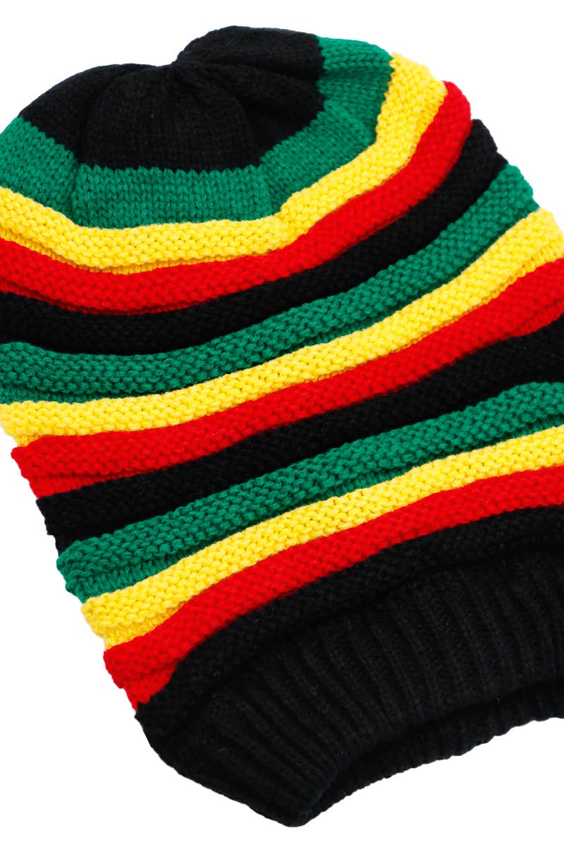 Crochet Reggae Dreadlock Rasta Tam Baggie Beanie