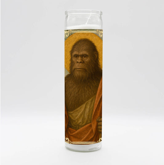 Saint Big Foot Candle