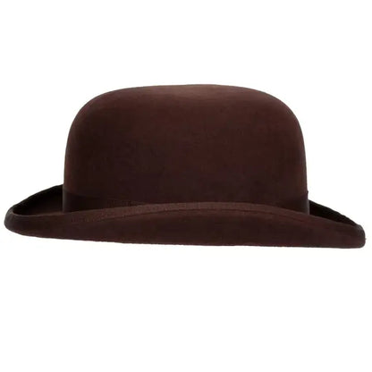 Fleming Black Wool Derby by 9th Street Hats - Open Sizing 6