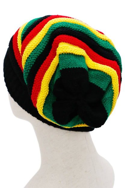 Crochet Reggae Dreadlock Rasta Tam Baggie Beanie
