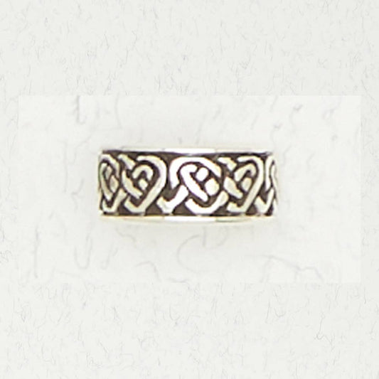 Sterling Silver Ear Cuffs - Celtic Heart