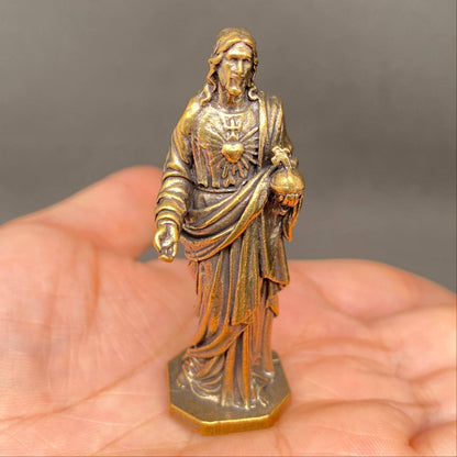 Brass Jesus Crafts Decoration Desktop Ornaments