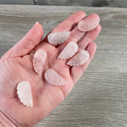Gemstone Angel Wing Beads for Jewelry Making and Crafts