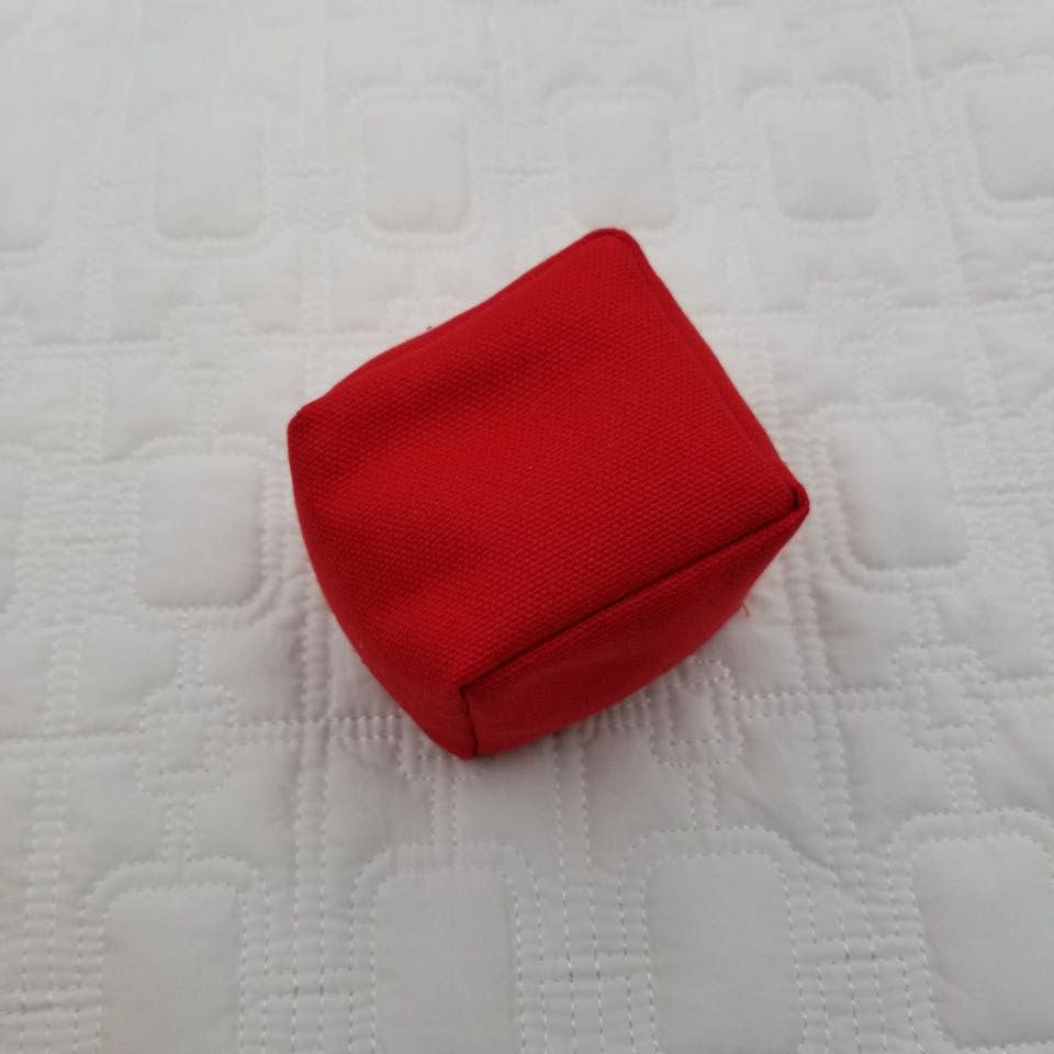 Foot Bag - Handmade Canvas Square Sack Ball Kick Toy