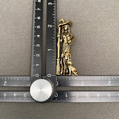 Brass Witch Crafts Decoration Desktop Ornaments