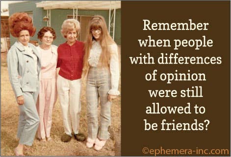 MAGNET: Remember when people with differences