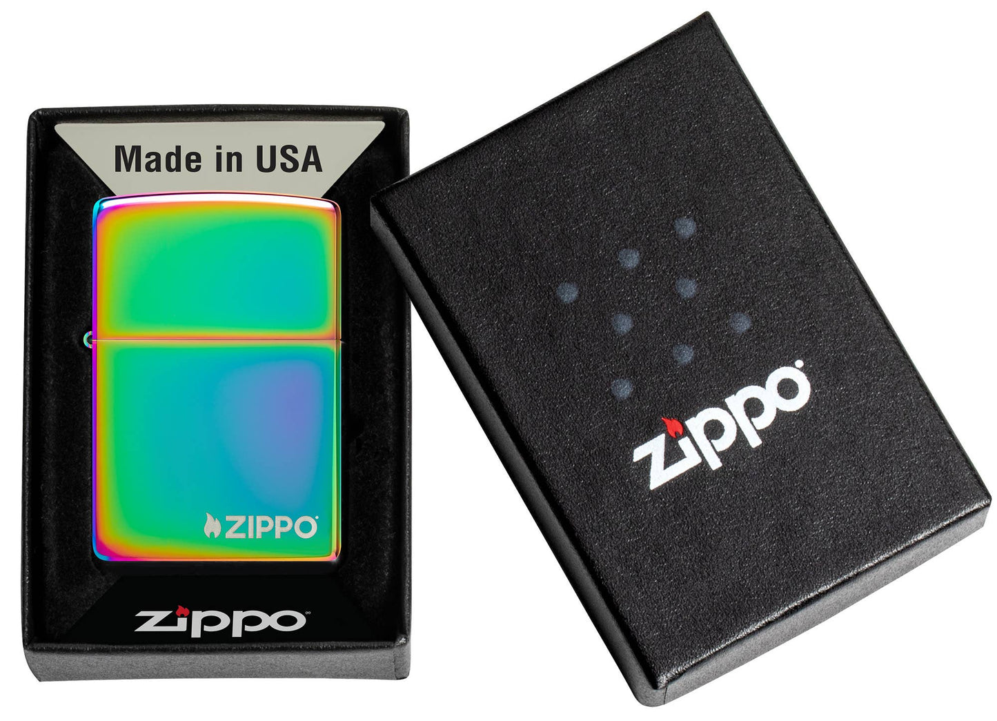 Zippo Classic Multi Color Zippo Logo Windproof Lighter