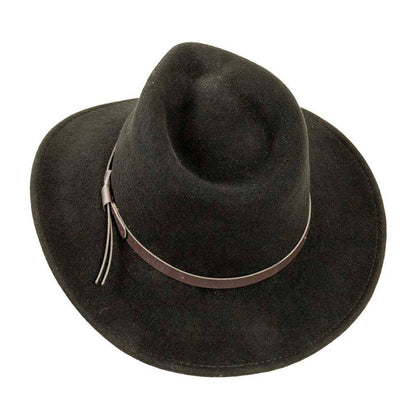 Crushable Wool Felt Outback Hat - Style Pathfinder