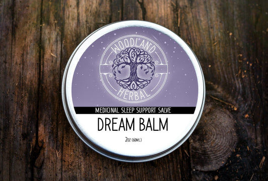 Dream Balm - Gentle Sedating Salve for Relaxation, Sleep Support, Aiding Insomnia