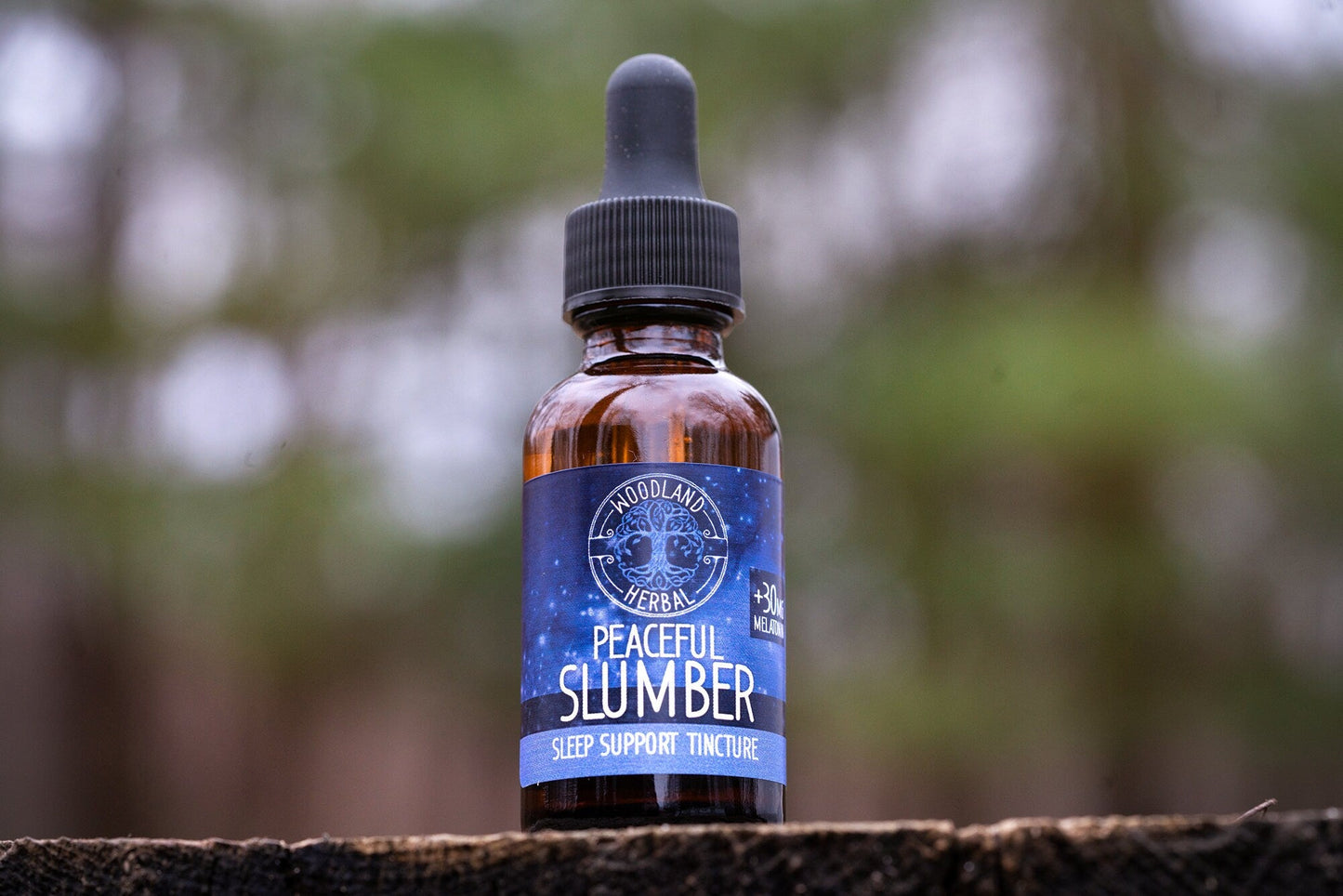 Peaceful Slumber Extract - Potent Blend with 30mg Melatonin for Sedating, Sleep Support