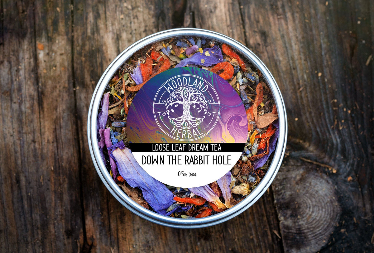 Southern Rabbit Tea Down the Rabbit Hole Tea - Organic Tea for Lucid Dreaming, Deep Sleep ...