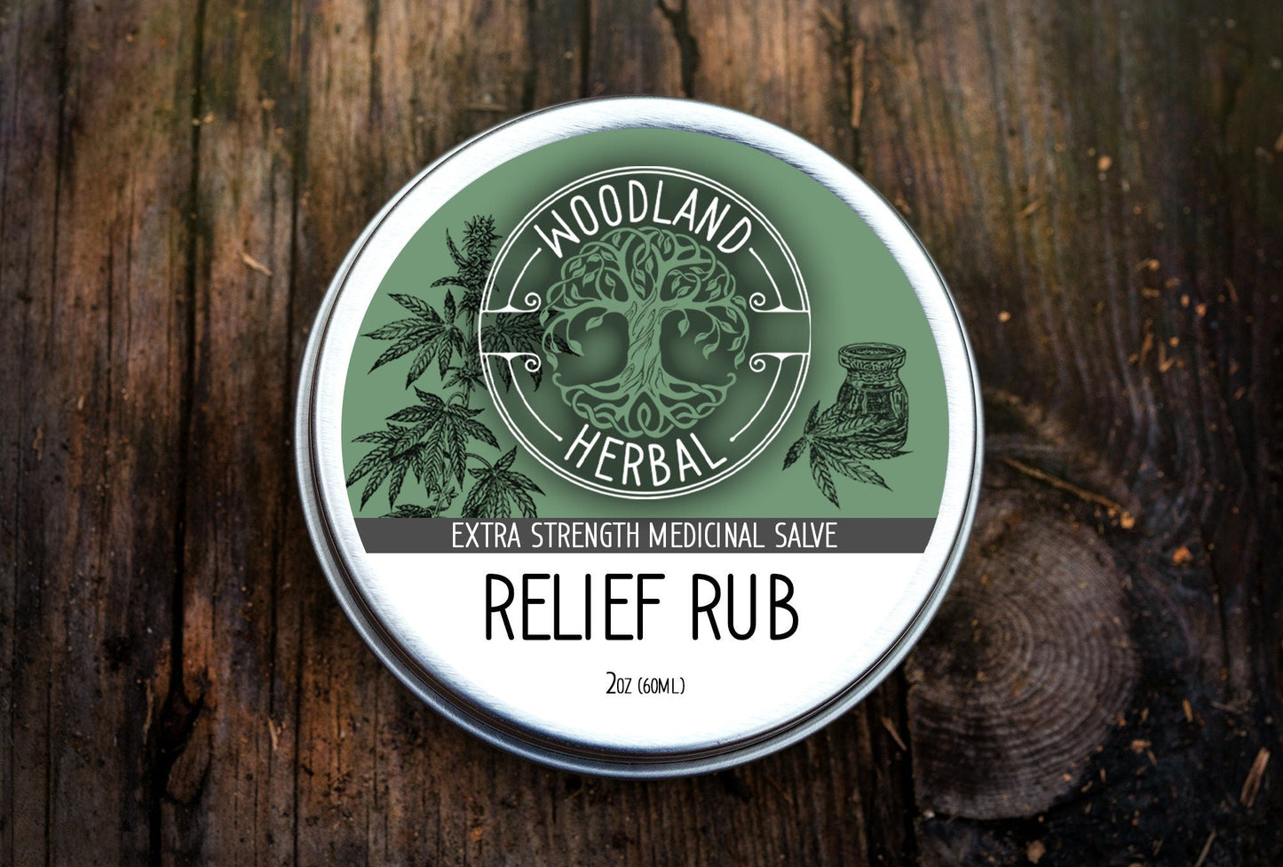 Relief Rub - Extra Strength Topical Salve for Sore Joints, Muscles, Inflammation