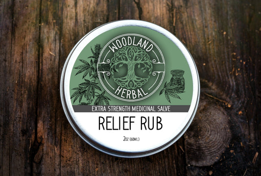 Relief Rub - Extra Strength Topical Salve for Sore Joints, Muscles, Inflammation