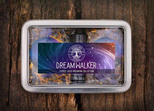 Dreamwalker Collection - 3-Piece Kit for Lucid Dreaming, Sleep Support, Positive & Vivid Dreaming