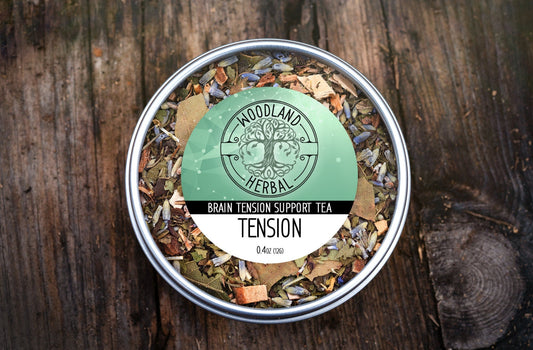Tension Tea - Organic Tea for Tension Relief, Easing Headaches and Migraines