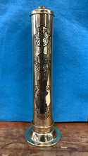 Load image into Gallery viewer, Tall Brass Incense Burner
